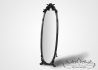 Black French Style Dressing Mirror from Ornamental Mirrors Limited
