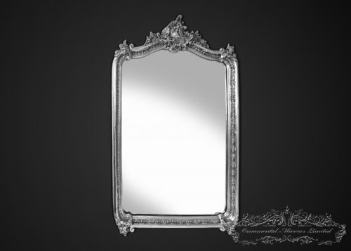 Edward French Style Silver Mirror