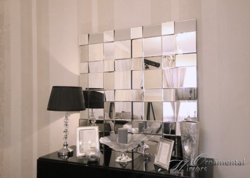 Fracture Multi Faceted Wall Mirror