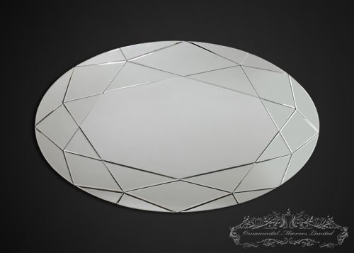 Paragon Glass Oval Wall Mirror