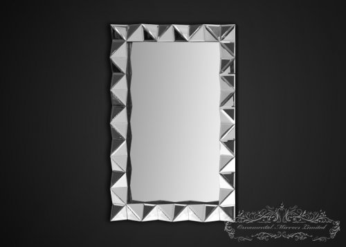 Pyramids Multi Faceted Wall Mirror